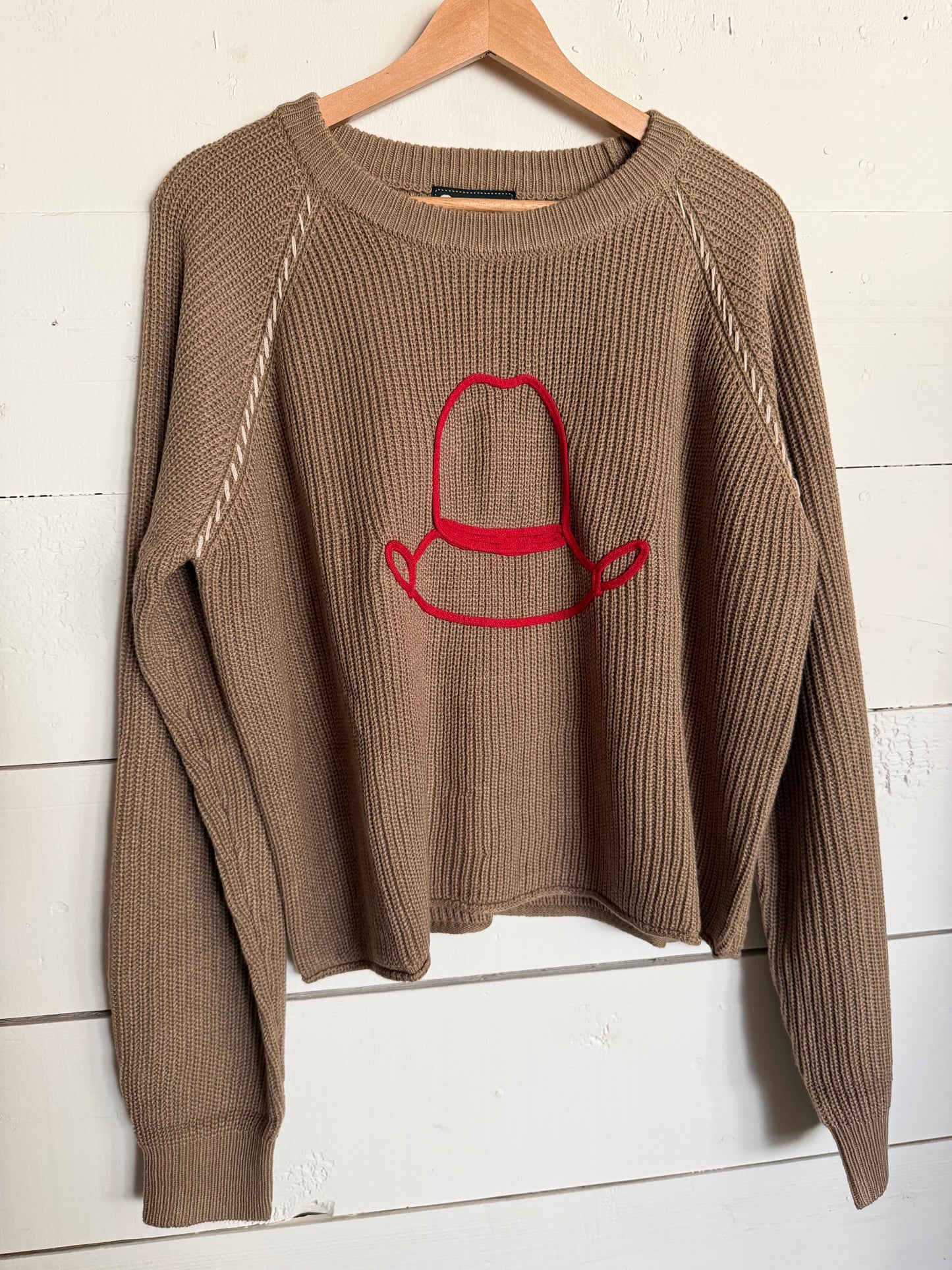 THE COWBOY LID SWEATER