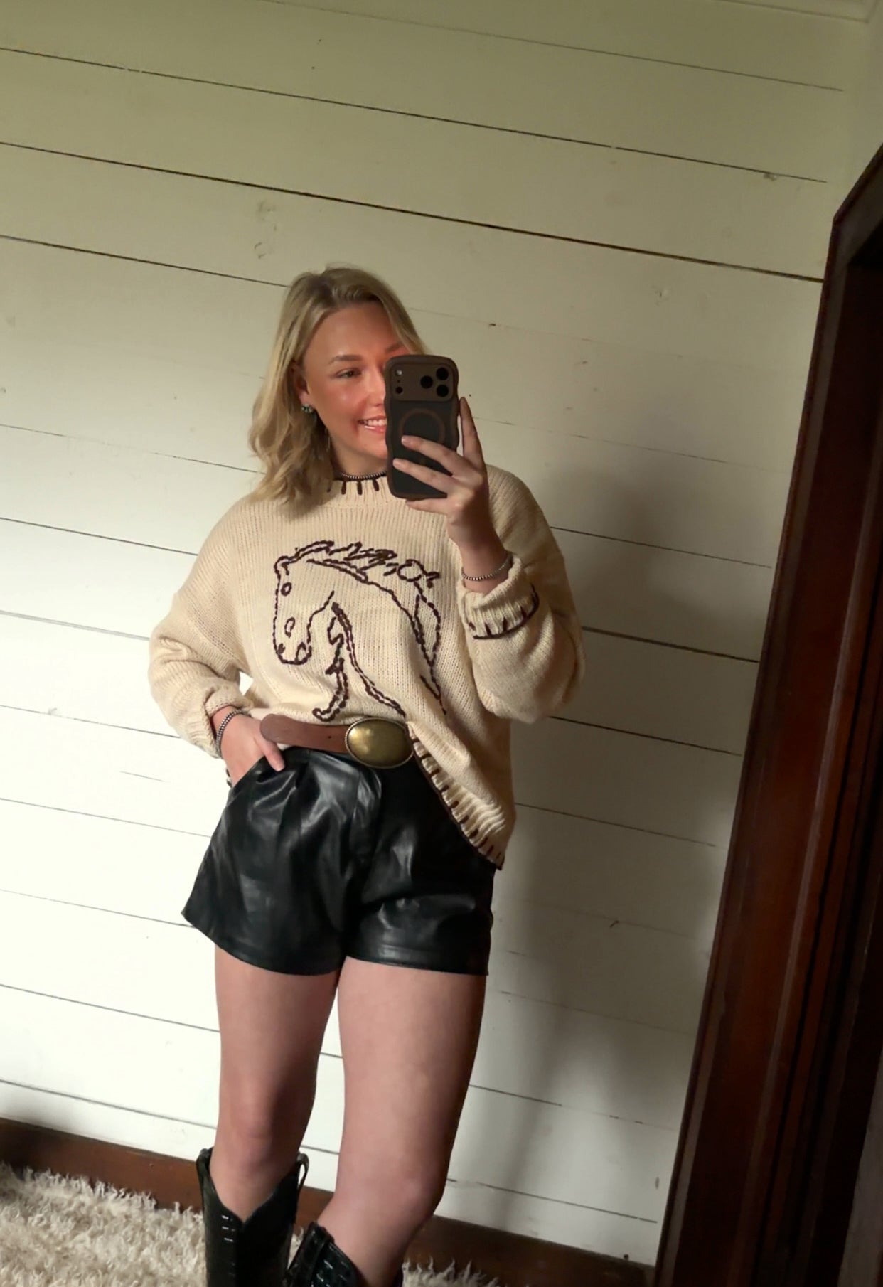 THE CHARLIE HORSE SWEATER