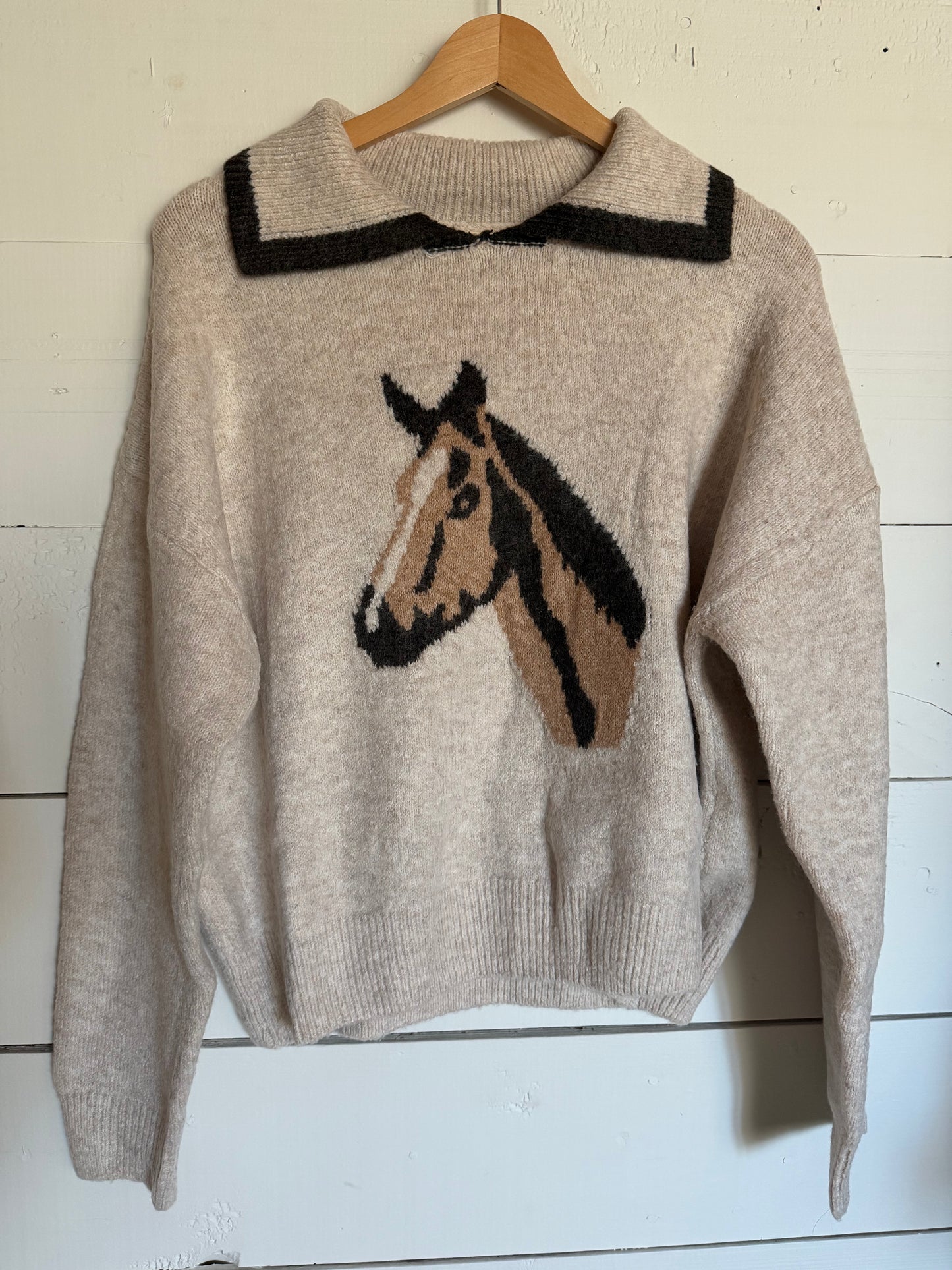 THE PONY SWEATER