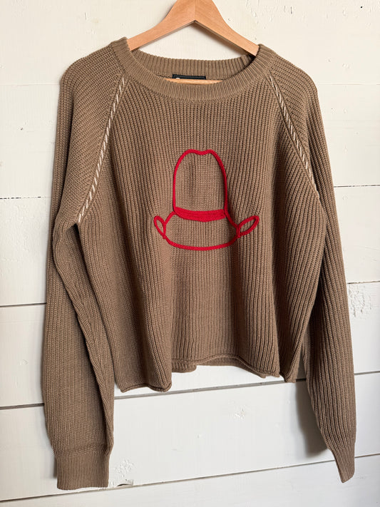 THE COWBOY LID SWEATER